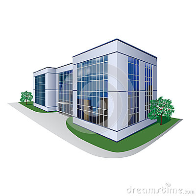 400x400 Data Center Building Clipart