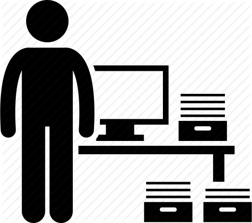 Clerk, Computer, Data Entry, Documents, Encoder, Paper, Typist Icon 512x454 Clerk, Computer, Data Entry, Documents, Encoder, Paper, Typist Icon