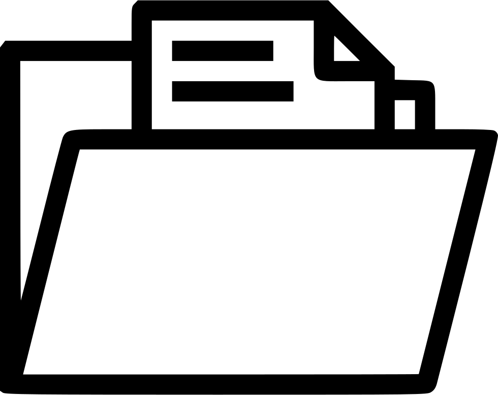 980x778 Folder Data Document Study Paper Explorer Png Icon Free