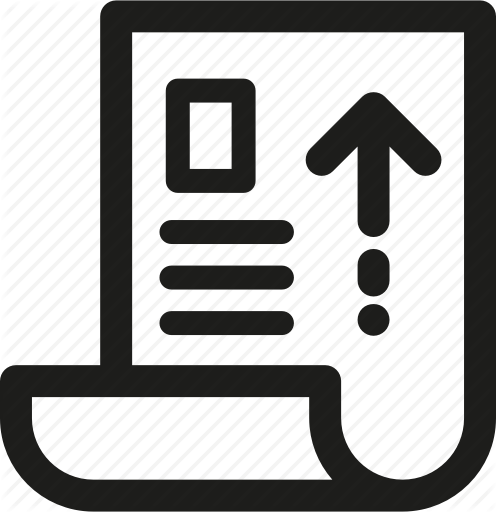 496x512 Cloud, Data, File, Job, Paper, Resume, Upload Icon