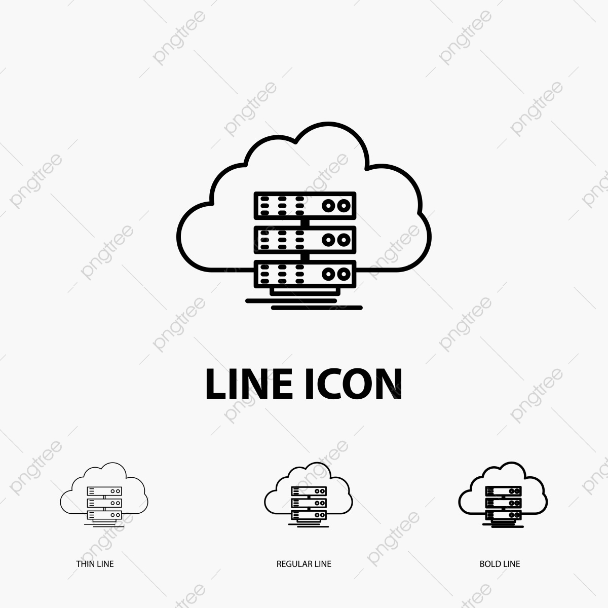 1200x1200 Cloud Storage Computing Data Flow Icon In Thin Regular And, Access