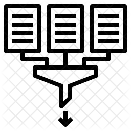 256x256 Data Icon Of Line Style