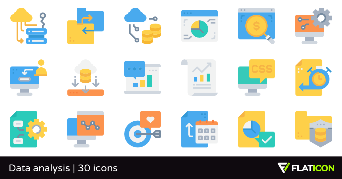 Data Analysis Premium Icons 1200x630 Data Analysis Premium Icons
