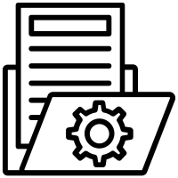 Data Processing Icons 200x200 Data Processing Icons