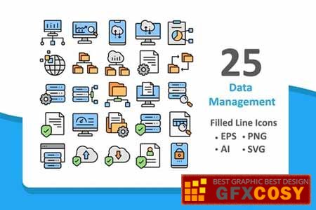 Data Management Icons 450x300 Data Management Icons