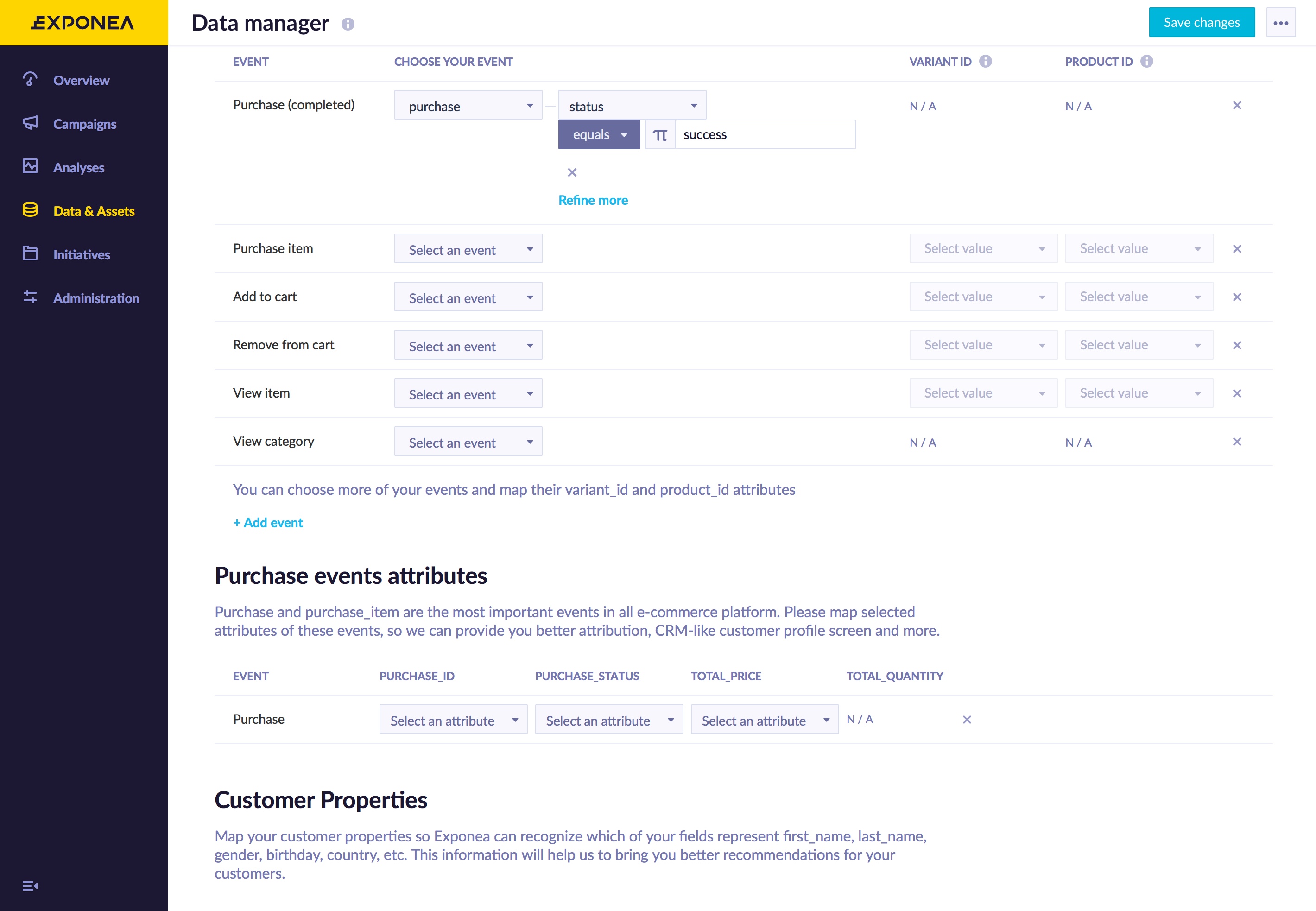 Data Mapping Exponea 2840x1966 Data Mapping Exponea