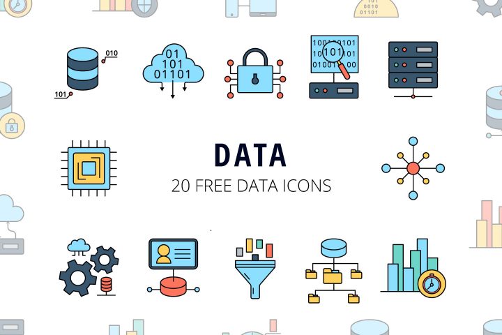 720x480 Set Of High Quality Free Data Icons