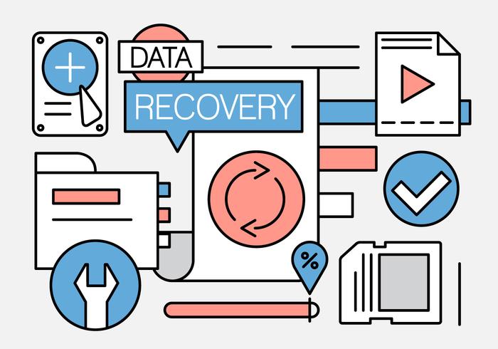700x490 Linear Data Recovery Icons