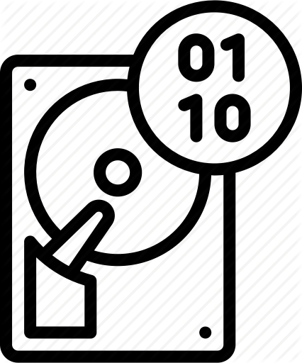426x512 Binary, Data, Recovery Icon