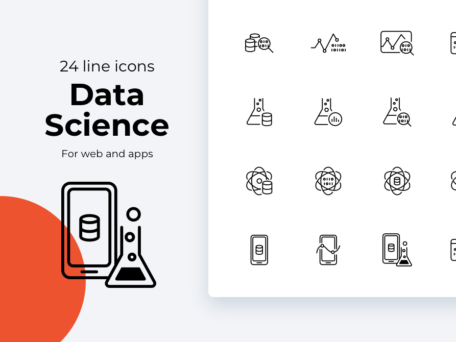 893x670 Data Science Icons