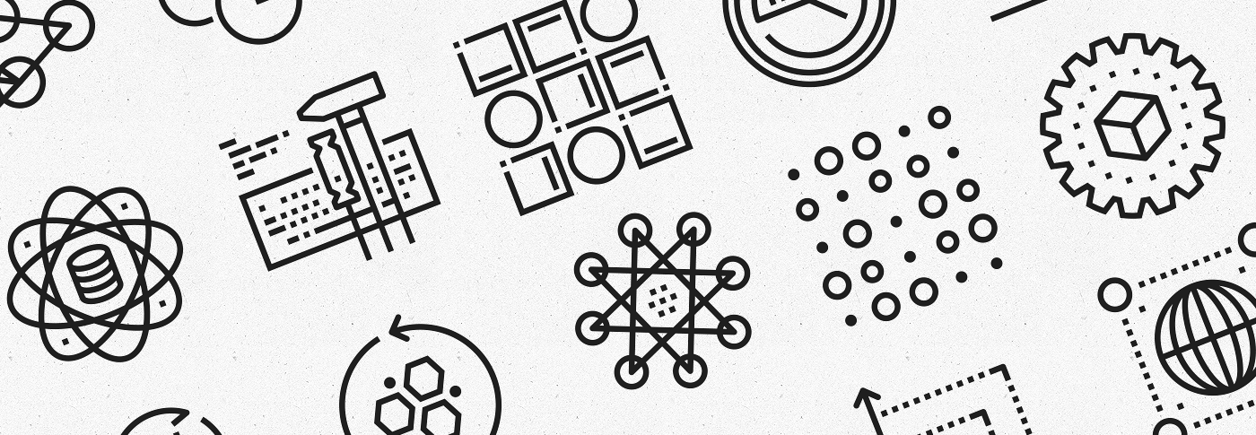 1400x485 Futuro Icons Data Science On Behance