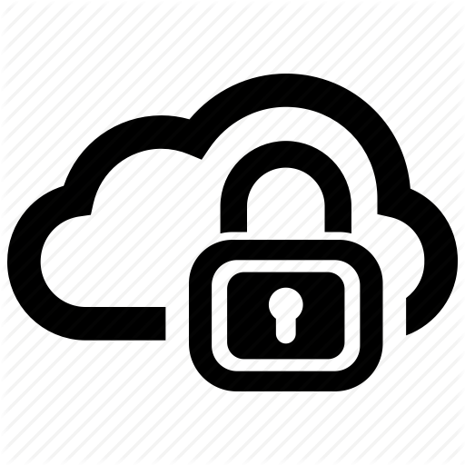 512x512 Cloud, Data, Security Icon