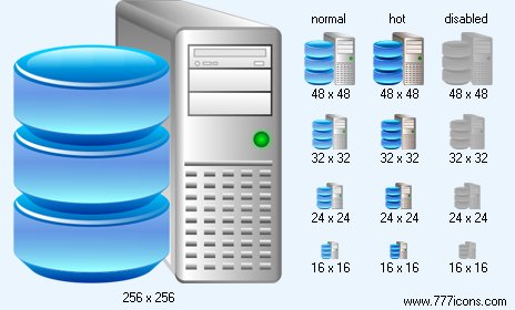 464x280 Data Server Icon Network Icon Library For Vista