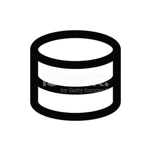 300x300 Data Storage Vector Icon Premium Clipart