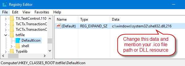 How To Change The Icon For A Type In Windows Winhelponline 600x217 How To Change The Icon For A Type In Windows Winhelponline