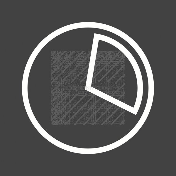 600x600 Data Usage Line Inverted Icon