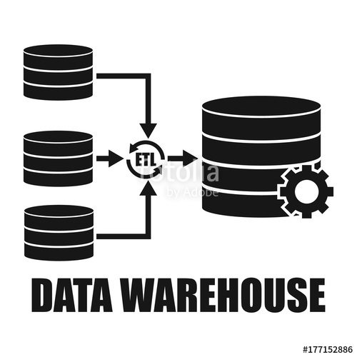 Data Warehouse Icon at Vectorified.com | Collection of Data Warehouse ...