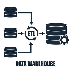 Data Warehouse Icon at Vectorified.com | Collection of Data Warehouse ...