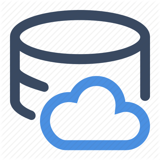 512x512 Cloud, Cloud Data, Data, Database Icon