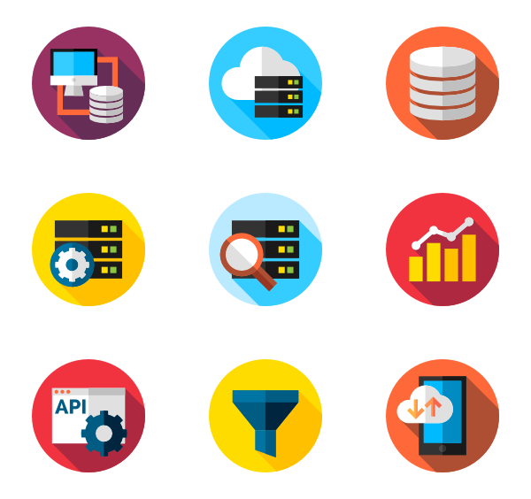 600x564 Web Server Database Icon Packs