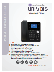 213x282 Icon Univois Ip Phone Datasheet