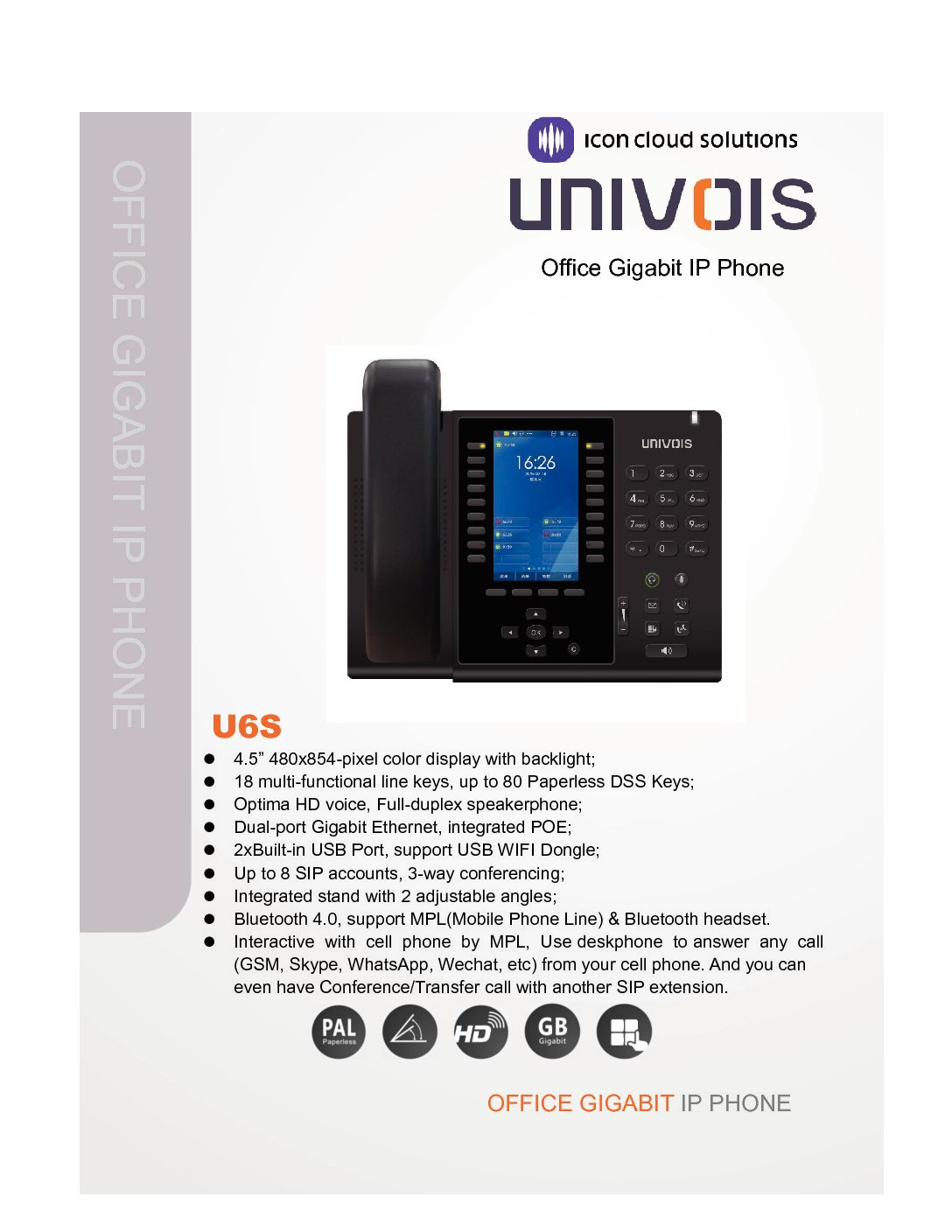 1088x1408 Icon Univois Ip Phone Datasheet