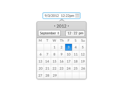400x300 Datetime Picker