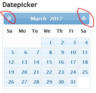 314x305 Next' And 'prev' Icon Missing In Datepicker Widget