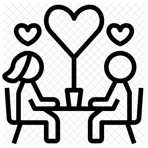 512x512 Dating Icon Of Line Style