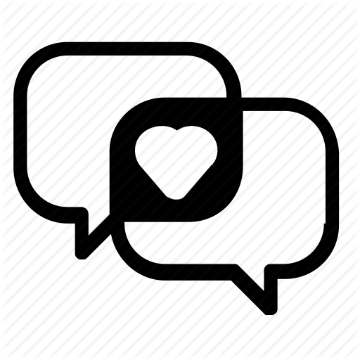 512x512 Chat, Conversation, Dating Icon