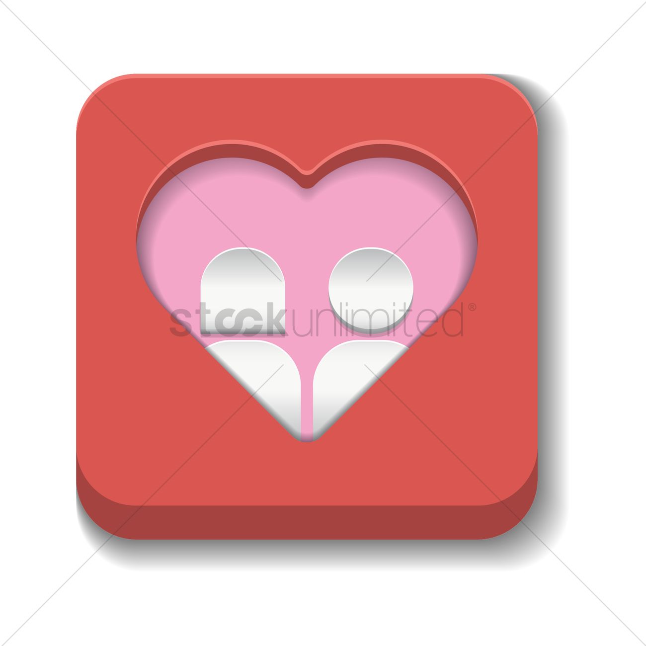 1300x1300 Online Dating Icon Vector Image
