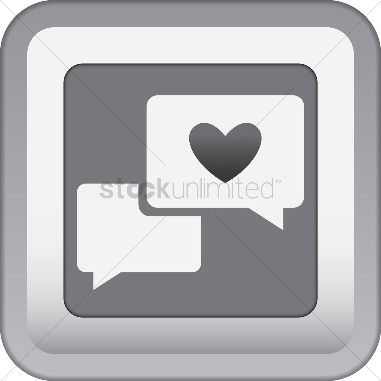 1300x1300 Online Dating Icon Vector Image