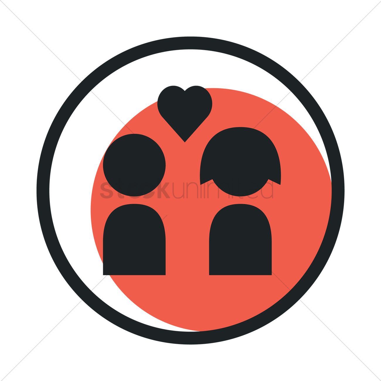 1300x1300 Online Dating Icon Vector Image