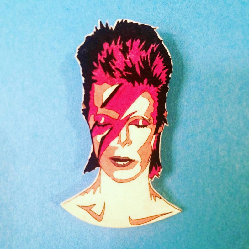 794x794 Aladdin Sane Brooch Bowie Brooch David Bowie Brooch Gift For Etsy