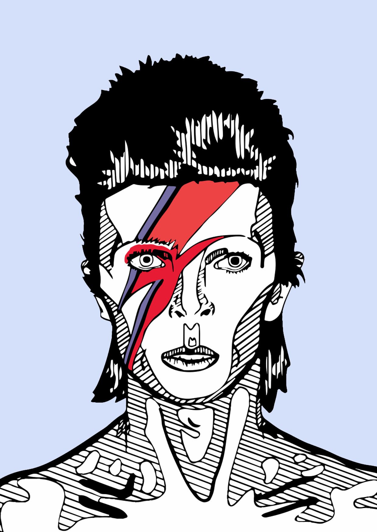 1239x1747 David Bowie Ziggy Stardust