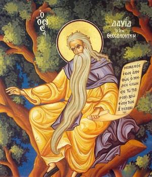 Greek Orthodox Icon Of Saint David Of Thessaloniki 300x349 Greek Orthodox Icon Of Saint David Of Thessaloniki