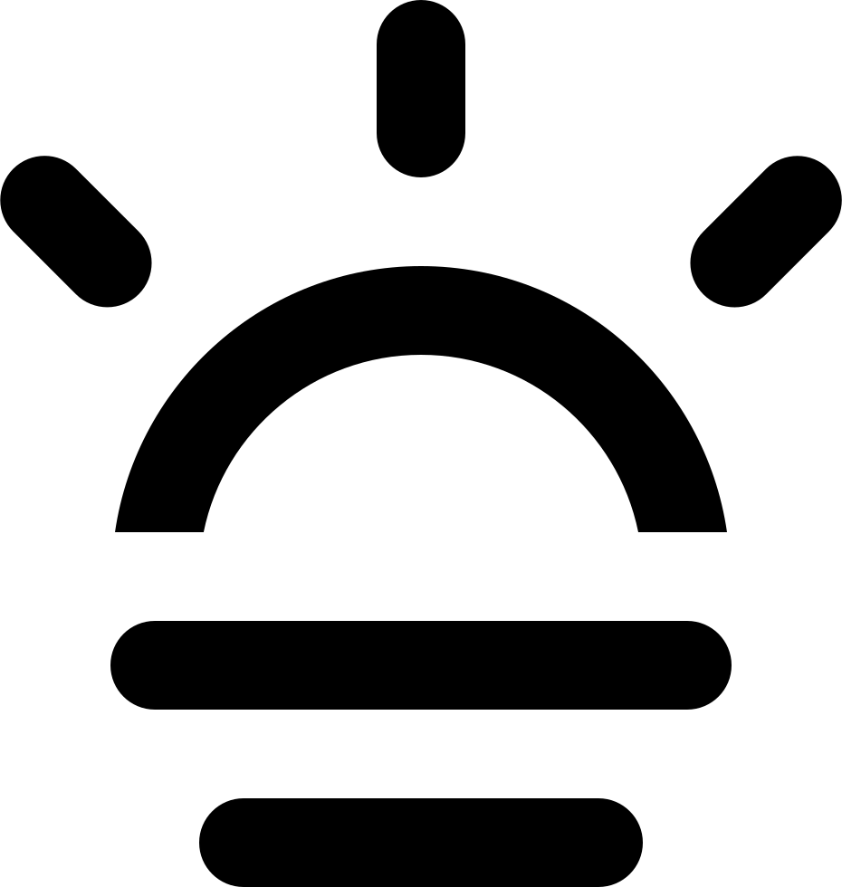 930x980 Sunrise Dawn Weather Png Icon Free Download