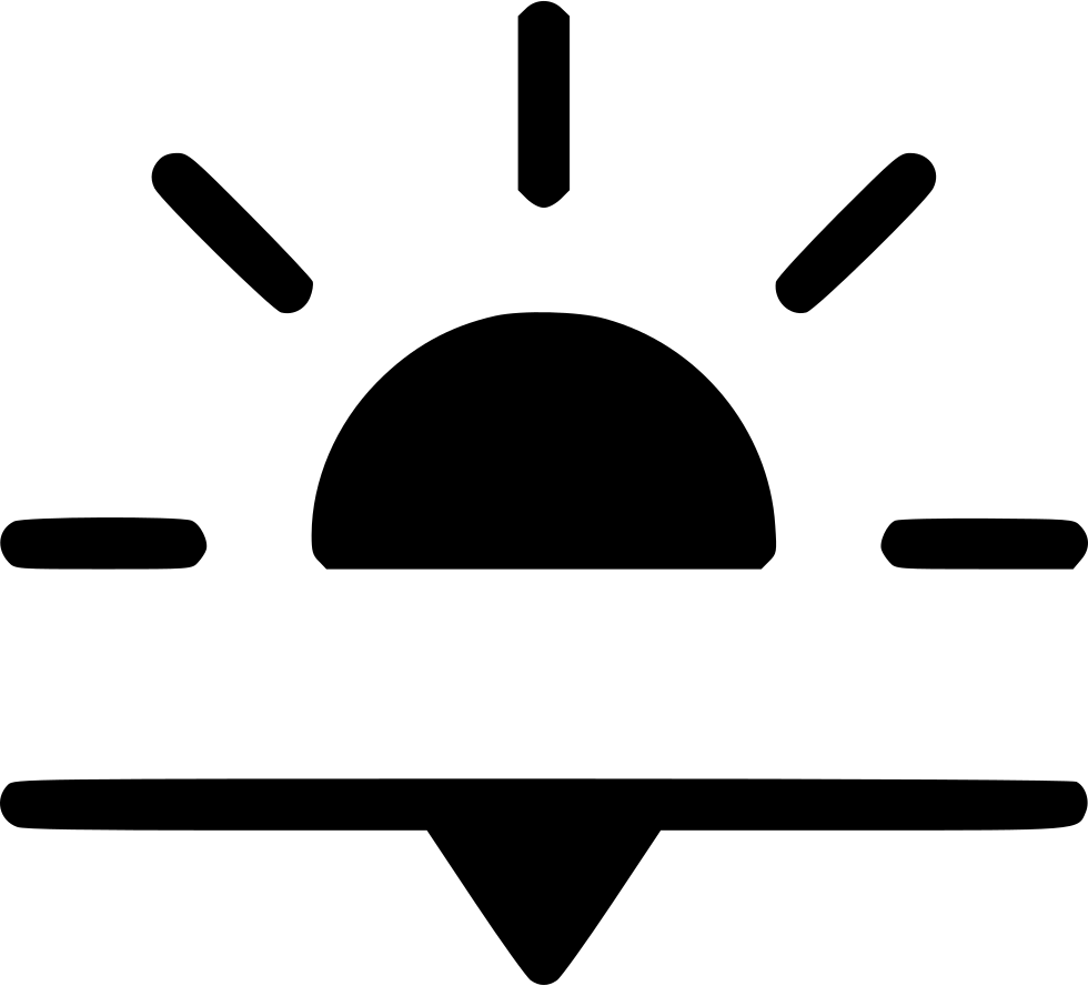 980x888 Sunset Sun Dawn Png Icon Free Download