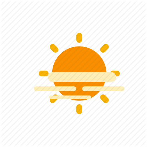 512x512 Dawn, Fog, Forecast, Weather Icon