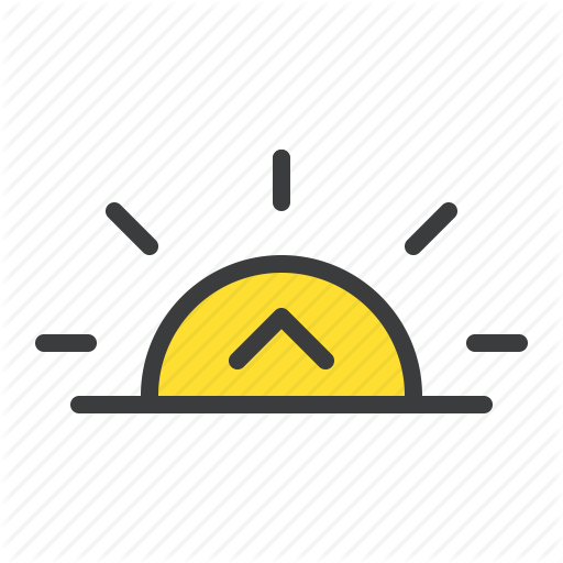 512x512 Dawn, Forecast, Morning, Rise, Sun Icon