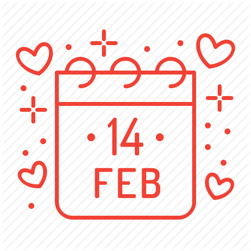 512x512 Valentines Day Calendar