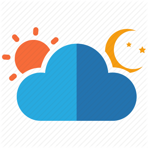 512x512 All Day, All Night, All Time, Cloud, Day, Forecast, Night Icon