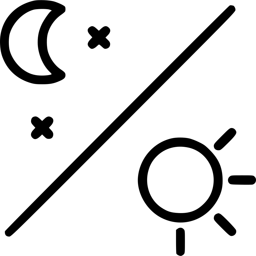 980x978 Day Night Sun Moon Png Icon Free Download