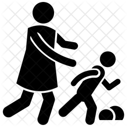 256x256 Daycare Home Icon Of Glyph Style