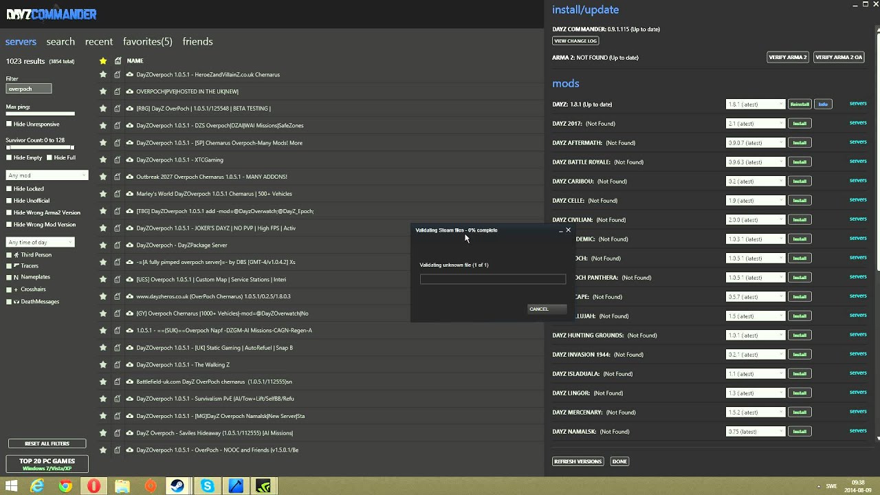 dayz launcher error message dayz launcher error message