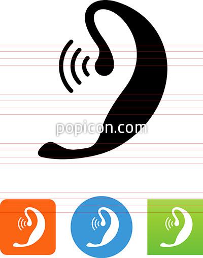 400x508 On The Ear Headset Icon
