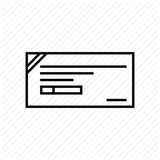 512x512 Banking, Check, Cheque, Dd, Financial, Instrument, Payment Icon