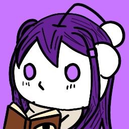 256x256 Yuri Icon Ddlc
