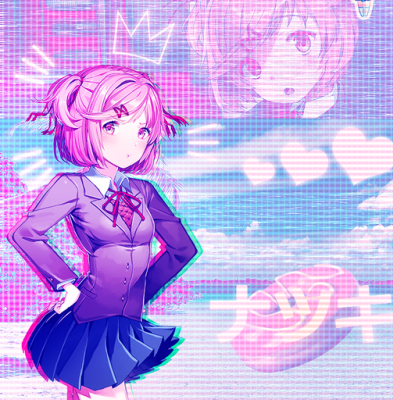 393x400 Aesthetic Ddlc Icons