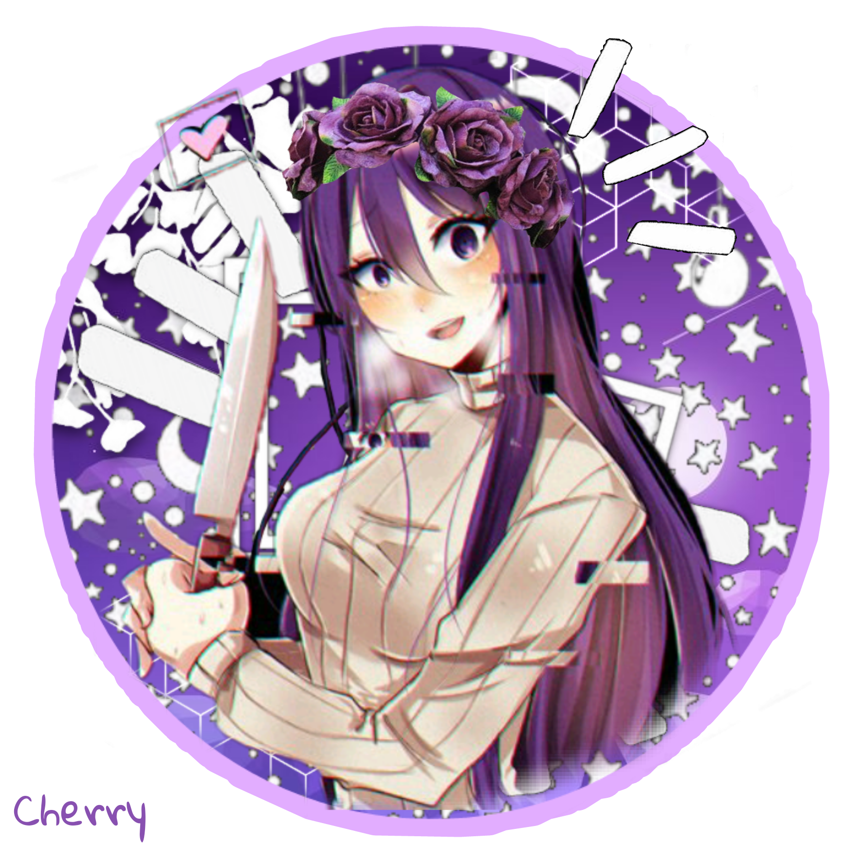 1773x1773 Freetoedit Yuri Ddlc Edit Icon Cherrysedits Cherrysicon
